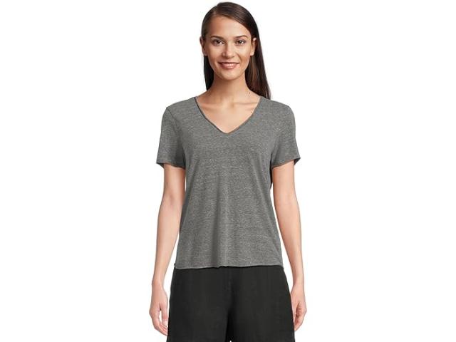 (取寄) マイケル スターズ レディース ヴェラ ティー Michael Stars women Vera Tee Charcoal