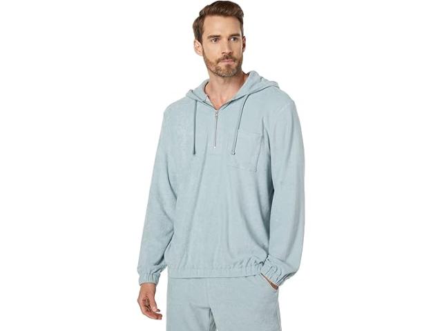 (取寄) メイドウェル メンズ テリー タオル ブーディ Madewell men Terry Towel Hoodie Blue Horizonの通販は