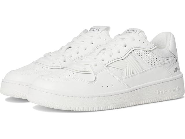 (取寄) ケイトスペード レディース 93 キックス ロウ トップ レース アップ スニーカー Kate Spade New York women 93 Kicks Low Top Lace Up Sneaker True White