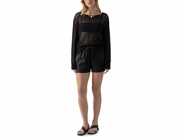 (取寄) サンクチュアリ レディース オープン ニット セーター Sanctuary women Open Knit Sweater Blackの通販は (取寄) サンクチュアリ レディース オープン ニット セーター Sanctuary women Open Knit Sweater Blackの通販は
