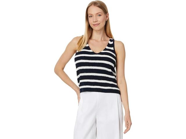 (取寄) スプレンディッド レディース セーター タンク Splendid women Splendid Sweater Tank Navy/White Stripedの通販は 9,439円