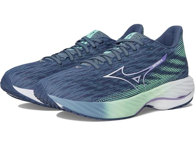 (取寄) ミズノ レディース ウェーブ ライダー 28 Mizuno women Wave Rider 28 Citadel/Whiteの通販は 46,220円