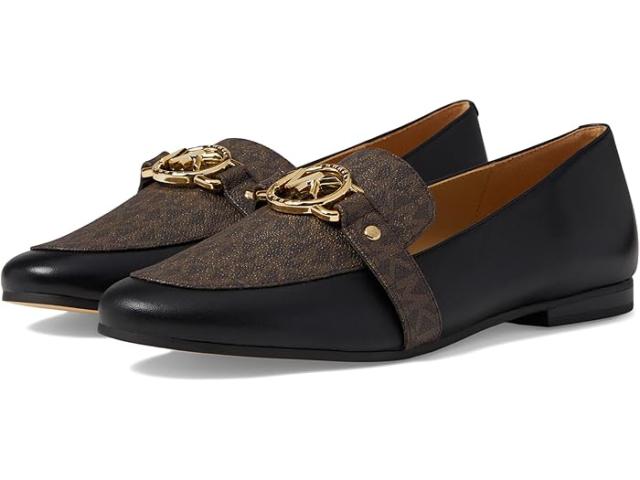 (取寄) マイケルコース レディース ロリー ローファー MICHAEL Michael Kors women Rory Loafer Black/Brown