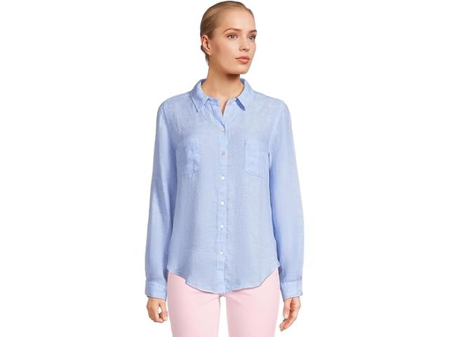(取寄) リリー ピュリッツァー レディース シー ビュー ボタンダウン Lilly Pulitzer women Sea View Button-Down Blue Peri