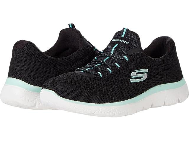 (取寄) スケッチャーズ レディース サミッツ-クール クラシック SKECHERS women SKECHERS Summits-Cool Classic Black/Turquoiseの通販は