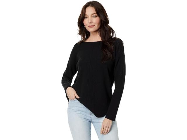 (取寄) リラ P レディース シャツテール ヘム ボートネック Lilla P women Lilla P Shirttail Hem Boatneck Black