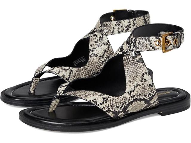 (取寄) マイケルコース レディース アイリーン フラッツ トング サンダル MICHAEL Michael Kors women Irene Flat Thong Sandals Natural
