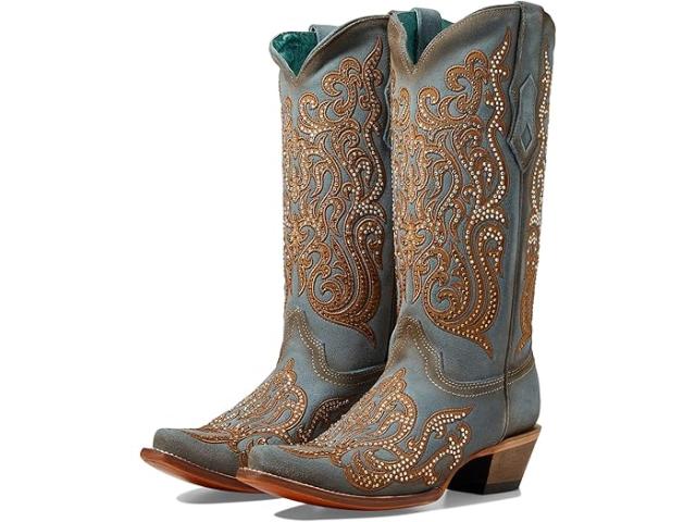 (取寄) コーラル ブーツ レディース  Corral Boots women C4124 Blue