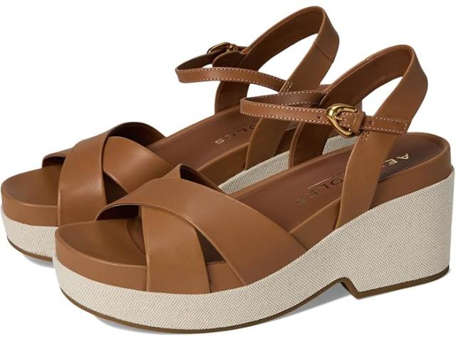 (取寄) エアロソールズ レディース  Aerosoles women Chabella Tan Leather