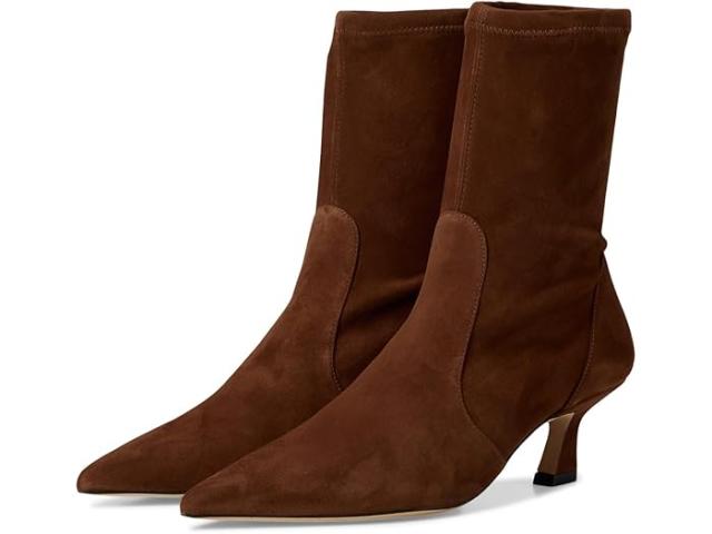 (取寄) スチュアート ワイツマン レディース ヴィニー ブーティ 50 Stuart Weitzman women Vinnie Bootie 50 Deep Coffee