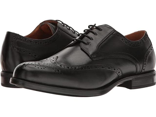 (取寄) フローシャイム メンズ ミッドタウン ウィングチップ オックスフォード Florsheim men  Midtown Wingtip Oxford Black Smooth
