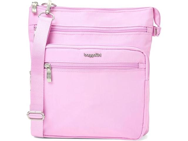 (取寄) バッガリーニ レディース アウト アンド アバウト クロスボディ Baggallini women Out and About Crossbody Hibiscus Pink