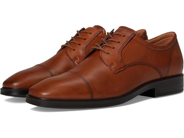 (取寄) エコー メンズ ミラン キャップ トゥ タイ オックスフォード ECCO men Milan Cap Toe Tie Oxford Saddle