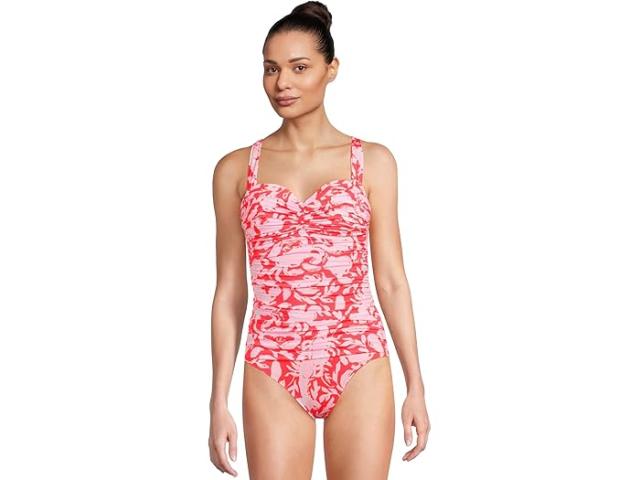 (取寄) リリー ピュリッツァー レディース ワンピース Lilly Pulitzer women Solaria One-Piece Cane Coral Crab Collab