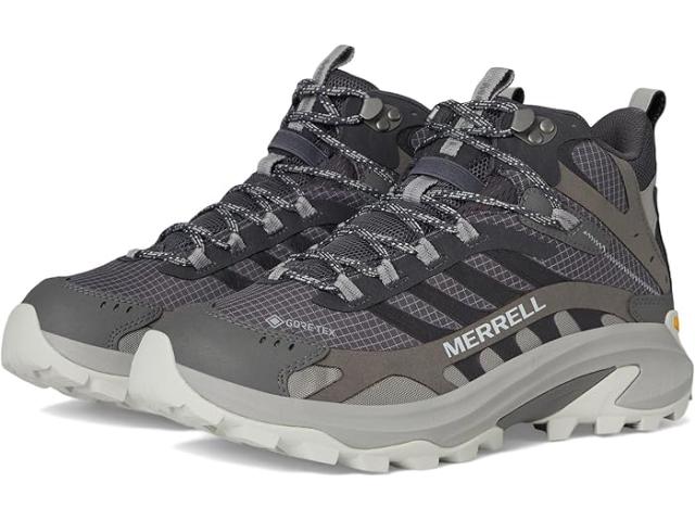 (取寄) メレル メンズ モアブ スピード 2 ミッド GTX Merrell men Moab Speed 2 Mid GTX Asphalt 1の通販は
