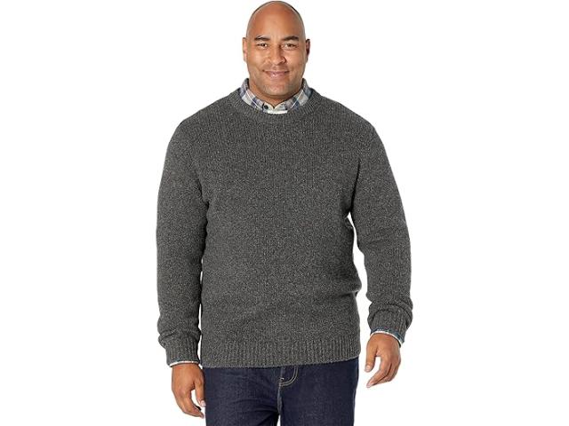 (取寄) エルエルビーン メンズ クラシック ラグウール クルー セーター レギュラー L.L.Bean men L.L.Bean Classic Raggwool Crew Sweater Regular Charcoal