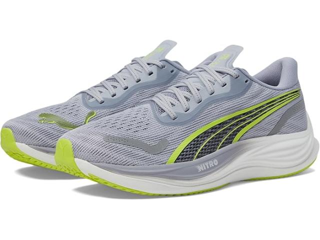 (取寄) プーマ メンズ ヴェロシティ ニトロ 3 PUMA men PUMA Velocity Nitro 3 Gray Fog/Lime Pow/PUMA Blackの通販は 29,081円