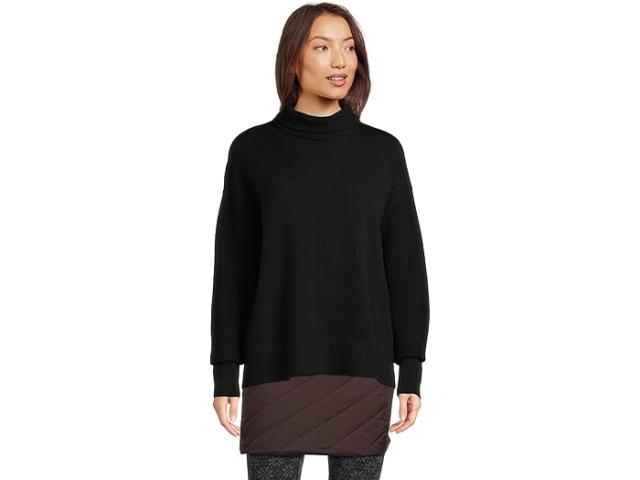 (取寄) スマートウール レディース エッジウッド カウル ネック セーター Smartwool women Edgewood Cowl Neck Sweater Black