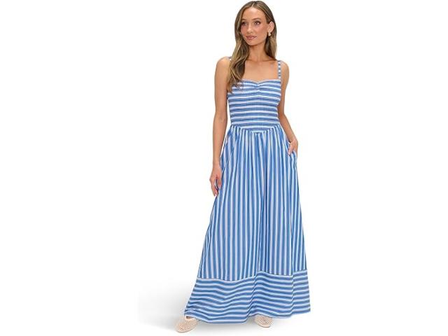 (取寄) ショウ ミー ユア ムームー レディース ディキシー マキシ ドレス Show Me Your Mumu women Dixie Maxi Dress Coastal Blue Stripe
