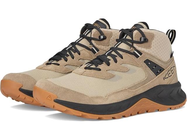 (取寄) キーン メンズ ミッド ウォータープルーフ KEEN men Hightrail Mid Waterproof Brindle/Oak Buff