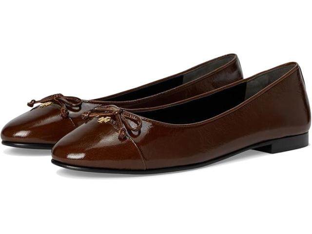 (取寄) トリーバーチ レディース キャップ-トゥ バレエ Tory Burch women Tory Burch Cap-Toe Ballet Dark Maple/Dark Mapleの通販は