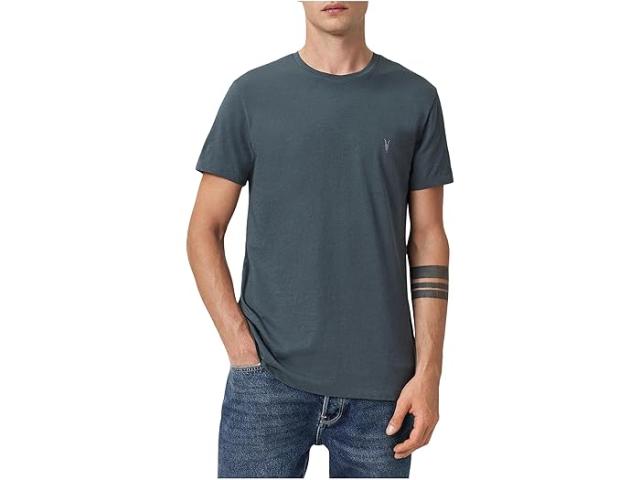 (取寄) オールセインツ メンズ トニック ショート スリーブ クルー AllSaints men Tonic Short Sleeve Crew Sunil Blue
