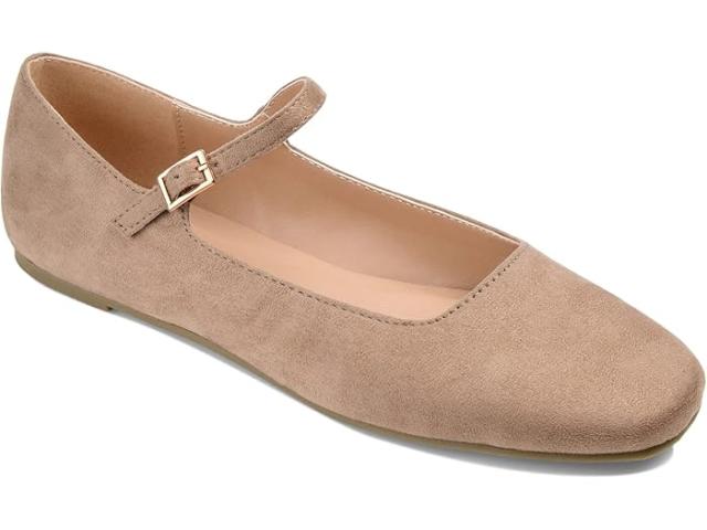 (取寄) ジュルネ コレクション レディース キャリー フラッツ Journee Collection women Carrie Flat Taupe