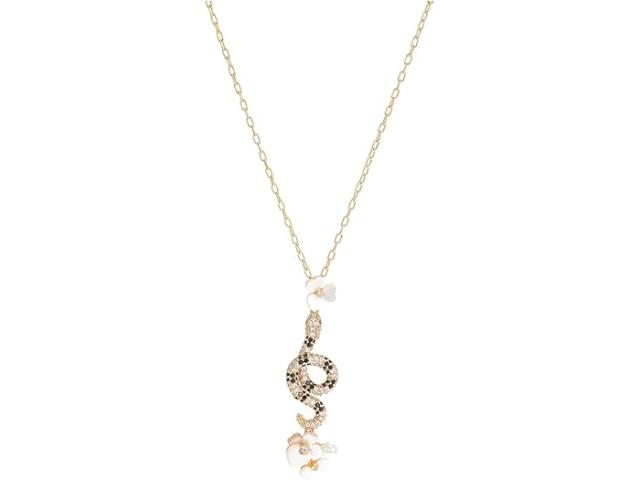 (取寄) ケイトスペード レディース シャイニング スネーク ペンダント Kate Spade New York women Shining Snake Pendant Clear Multiの通販は