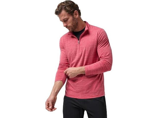 (取寄) トラヴィスマシュー メンズ ザ ヒータ 1/4 ジップ TravisMathew men The Heater 1/4 Zip Heather Scooterの通販は