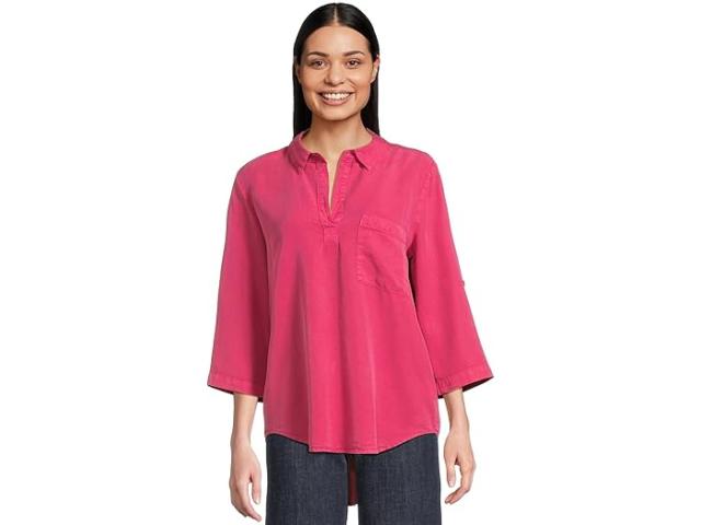 (取寄) モッドオードック レディース ロール タブ スリーブ パッチ ポケット チュニック Mod-o-doc women Roll Tab Sleeve Patch Pocket Tunic Electric Berry