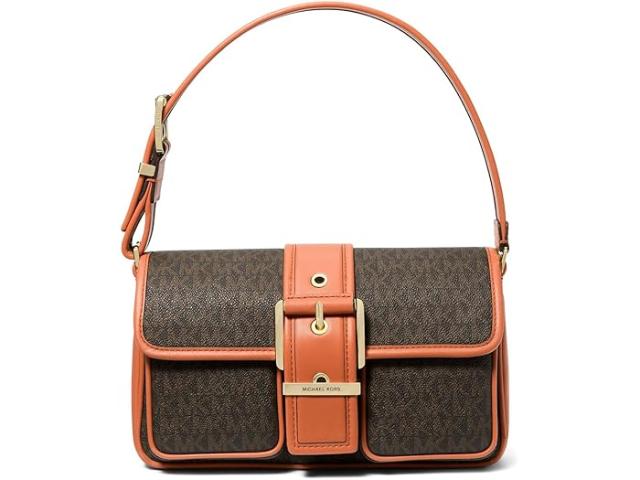 (取寄) マイケルコース レディース コルビー ミディアム ショルダー MICHAEL Michael Kors women Colby Medium Shoulder Orange Punch