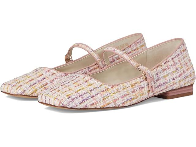 (取寄) フランコ サルト レディース ティンズリー メアリー ジーン フラッツ Franco Sarto women Tinsley Mary Jane Flats Pink Tweed Multi