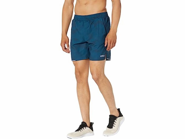 (取寄) ツータイムズユー メンズ エアロ 7 ラン ショーツ 2XU men 2XU Aero 7" Run Shorts Halftone Camo/Silver Reflectiveの通販は 17,350円