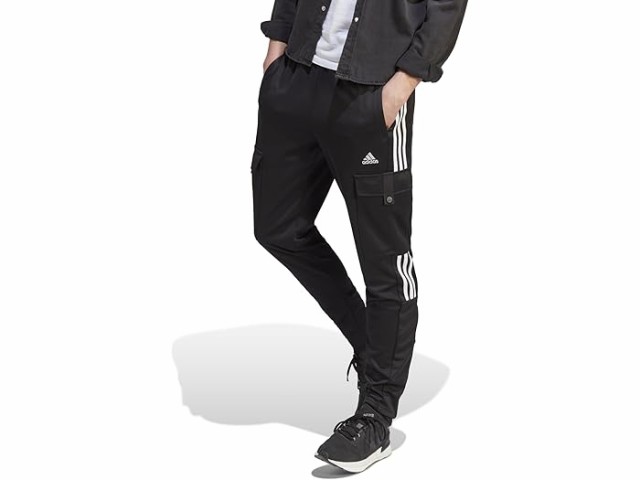 (取寄) アディダス メンズ ティロ カーゴ パンツ adidas men adidas Tiro Cargo Pants Black/Whiteの通販は