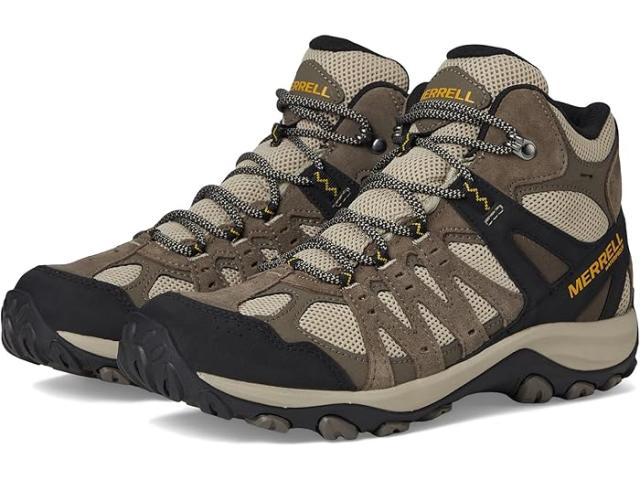 (取寄) メレル メンズ アクセンター 3 ミッド Wp Merrell men Accentor 3 Mid Wp Boulder/Old Goldの通販は 41,750円