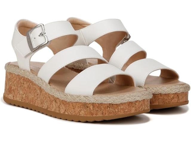 (取寄) ドクターショール レディース エリー ウェッジ サンダル Dr. Scholl's women Dr. Scholl's Ellie Wedge Sandal Whiteの通販は