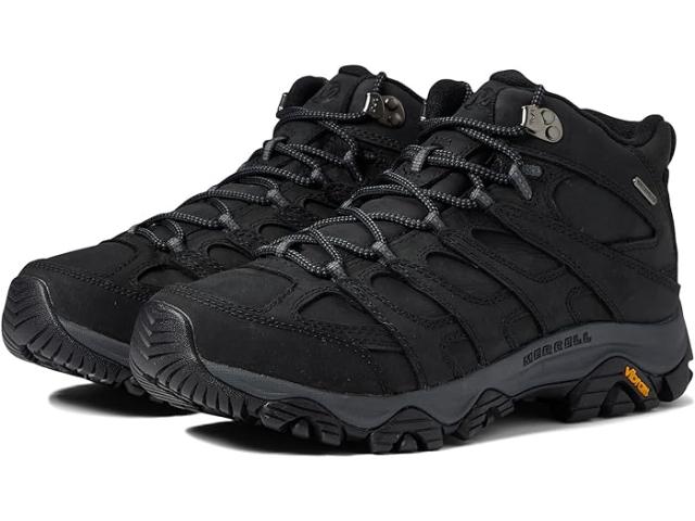 (取寄) メレル メンズ モアブ 3 プライム ミッド ウォータープルーフ Merrell men Merrell Moab 3 Prime Mid Waterproof Blackの通販は 34,496円