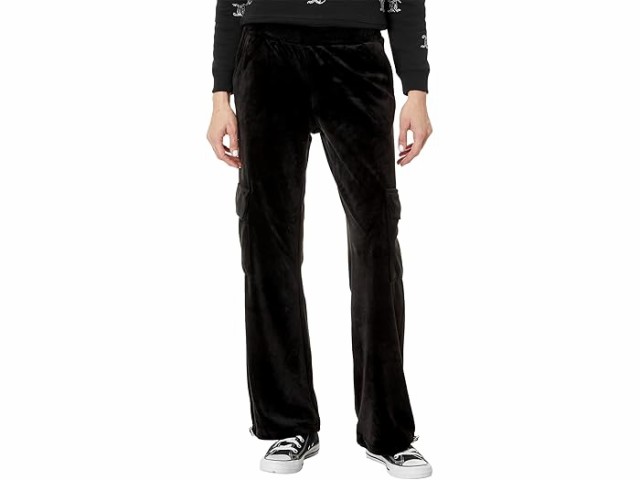 (取寄) ジューシークチュール レディース ベロア カーゴ パンツ Juicy Couture women Juicy Couture Velour Cargo Pants Liquoriceの通販は