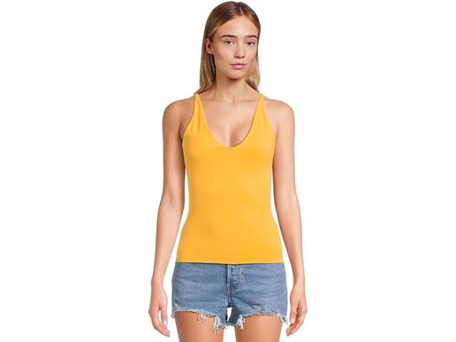 (取寄) フリーピープル レディース シームレス V-ネック カミ Free People women Seamless V-Neck Cami Citrus Groveの通販は