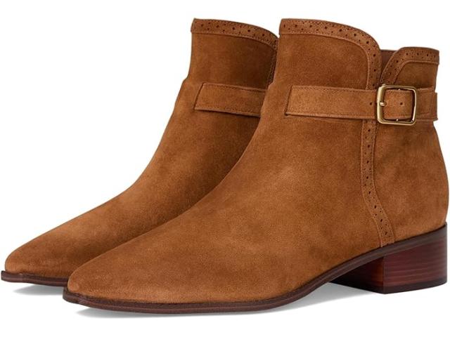 (取寄) コールハーン レディース バックル ブーツ Cole Haan women Norella Buckle Boots Tobacco Suede