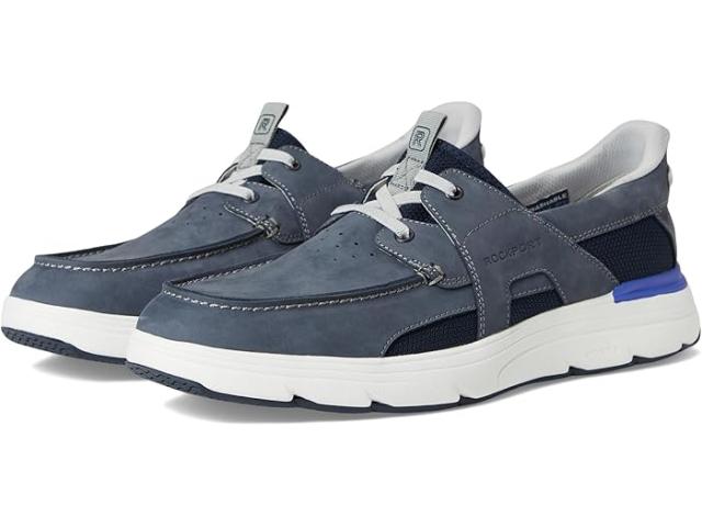 (取寄) ロックポート メンズ  Rockport men Seadon Dark Blue Nubuck