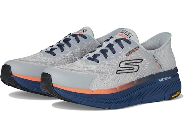 (取寄) スケッチャーズ メンズ ハンズ フリー スリップ-インス マックス クッショニニグ プレミア 2.0 - 100パーセント ウォータープルーフ SKECHERS men Hands Free Slip-ins Max Cushioning Premier 2.0 - 100% Waterproof Stanch Grey/Navyの通販は 46,220円