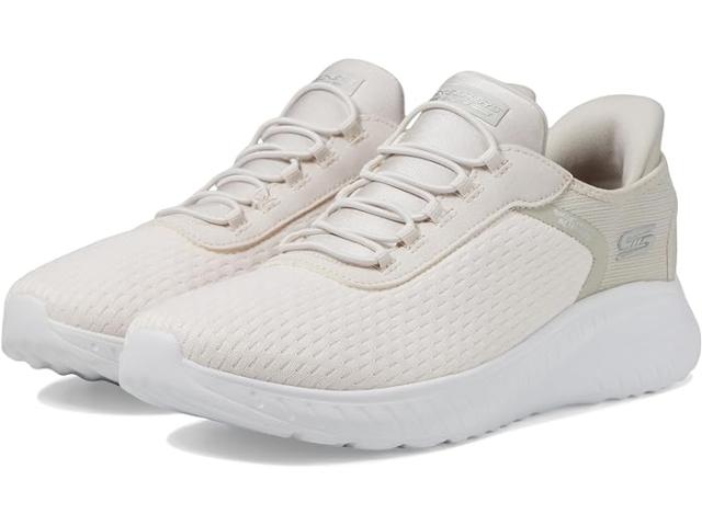 (取寄) ボブス スケッチャーズ レディース ボブス スクアッド カオス - イン カラー ハンズ フリー スリップ-インス BOBS from SKECHERS women BOBS from SKECHERS Bobs Squad Chaos - In Color Hands Free Slip-Ins Off-White