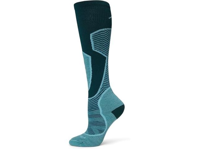 (取寄) ダーンタフバーモント レディース アウター リミッツ Otc ライトウェイト ウィズ クッション W/ パッテッド シン Darn Tough Vermont women Outer Limits OTC Lightweight with Cushion w/ Padded Shin Juniper