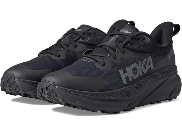 (取寄) ホカオネオネ メンズ チャレンジャー 7 ゴア-テックス Hoka men Challenger 7 GORE-TEX Black/Blackの通販は