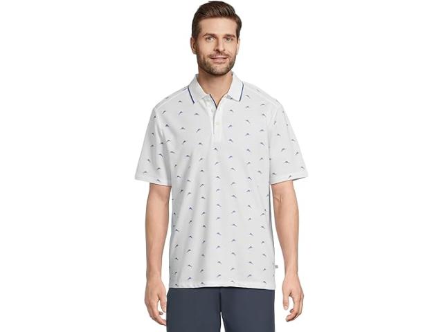 (取寄) トミーバハマ メンズ マーリン バイブス ポロ  Bahama men Marlin Vibes Polo White