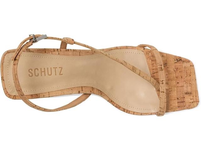 (取寄) シュッツ レディース エロイーズ ブロック Schutz women Heloise Block Natural/Light Wood