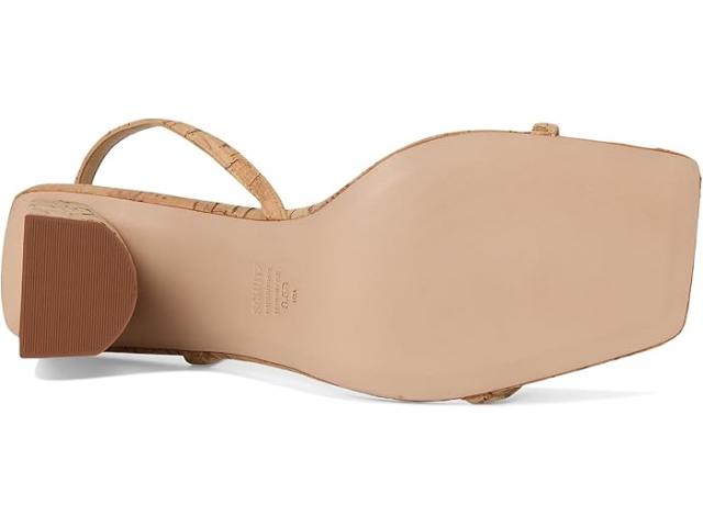 (取寄) シュッツ レディース エロイーズ ブロック Schutz women Heloise Block Natural/Light Wood