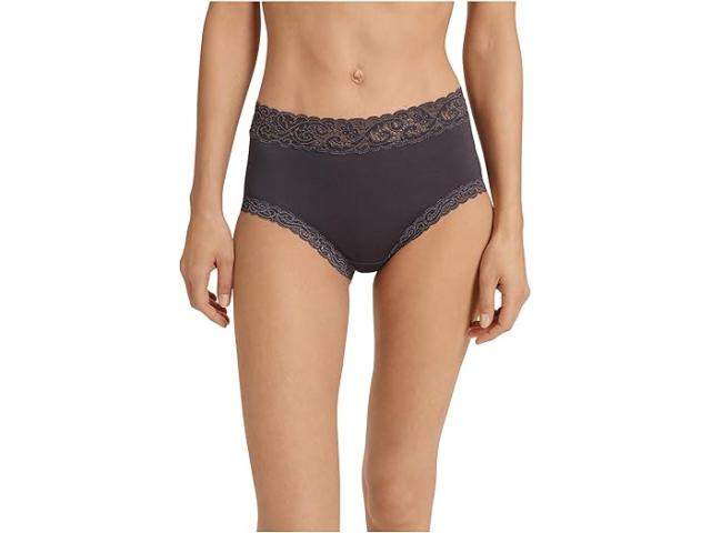 (取寄) ハンロ レディース モーメント フル ブリーフ Hanro women Moments Full Brief Black Pearl