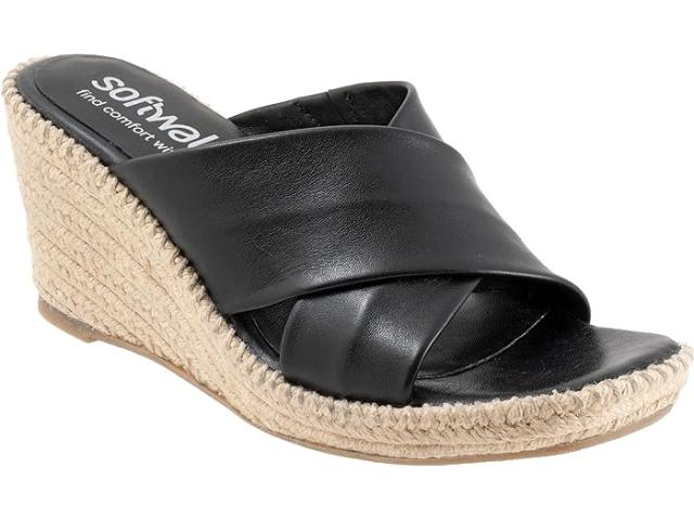 (取寄) ソフトウォーカー レディース ヘイスティングス SoftWalk women SoftWalk Hastings Blackの通販は